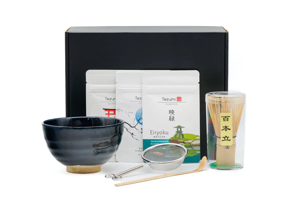 Matcha Starter Set - Bát basic đen