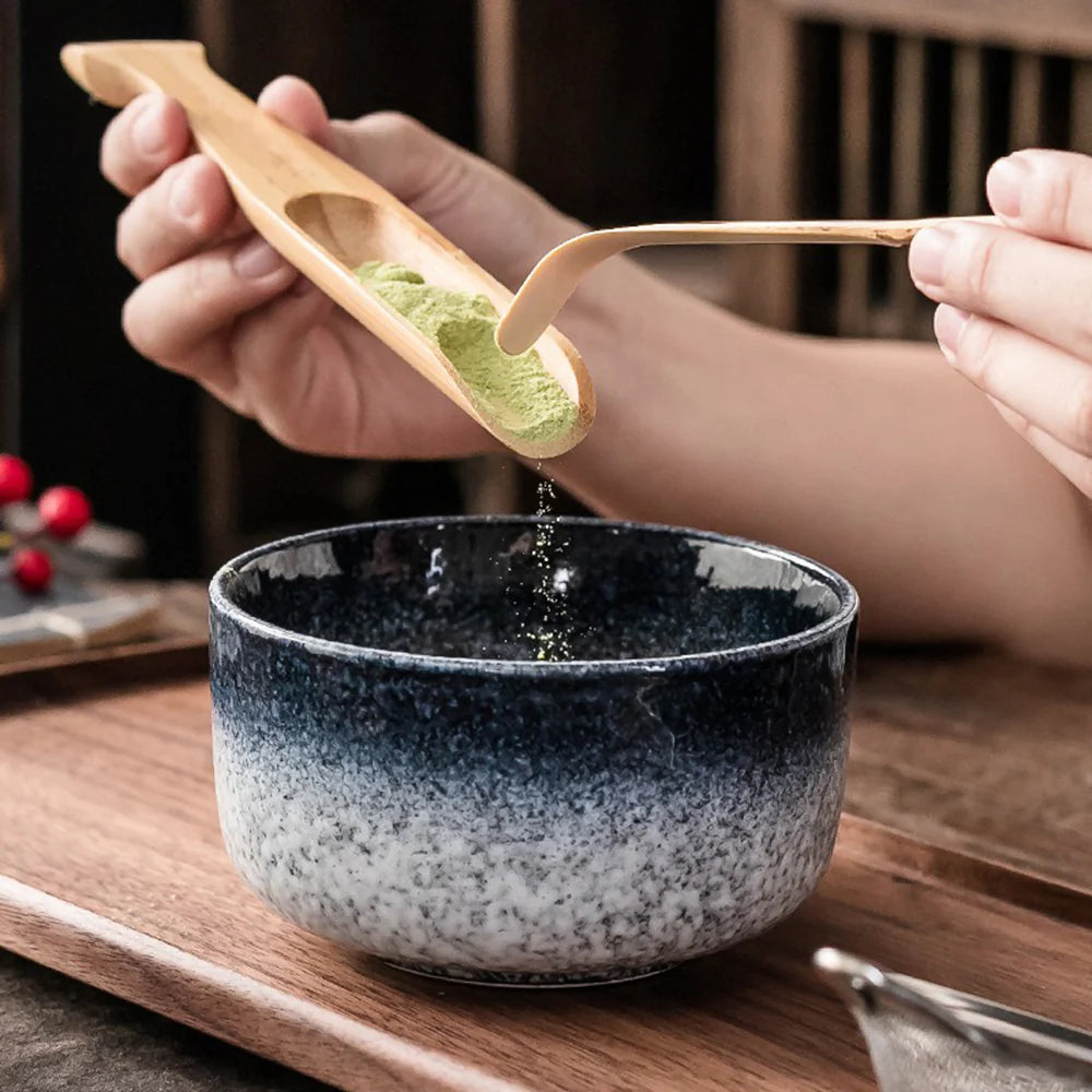 Pha chế matcha - Bộ pha trà Matcha Juln Kiln Nhật Bản