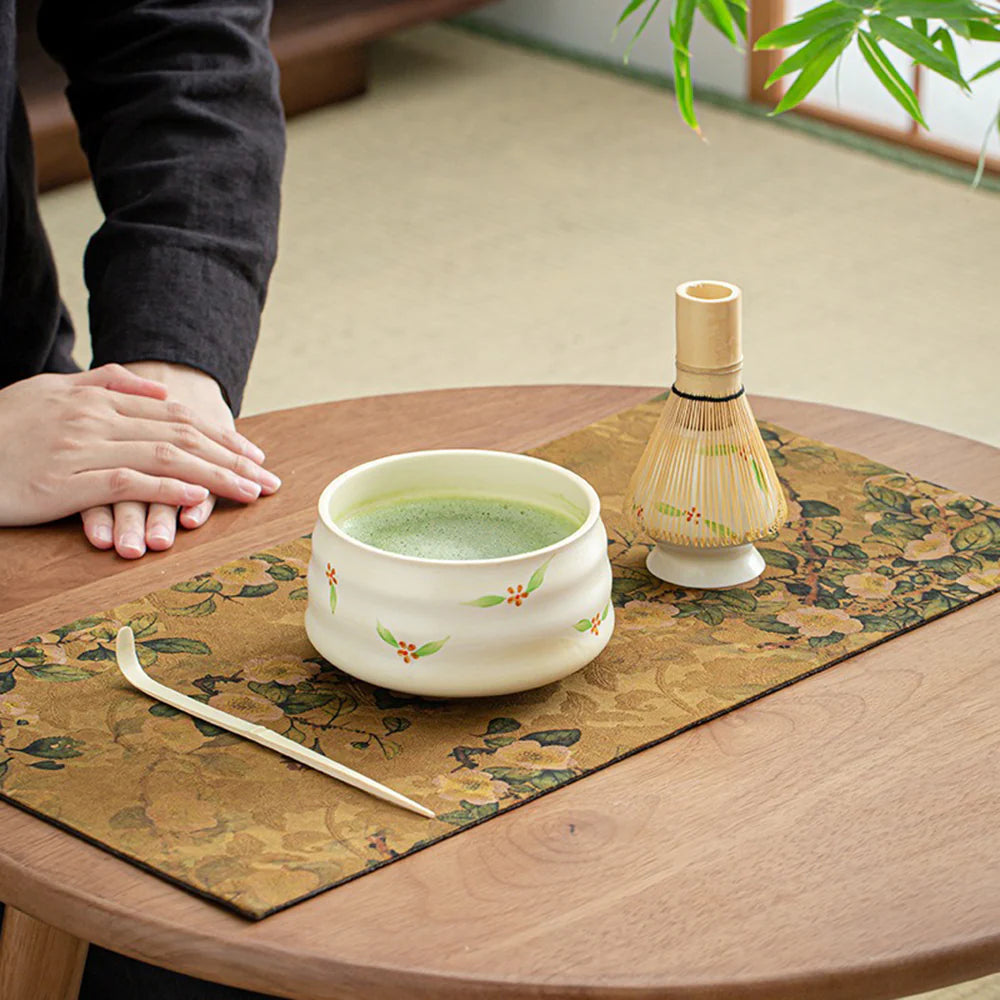 Thưởng thức matcha - Bộ pha trà Matcha Hoa Cỏ Nhật Bản