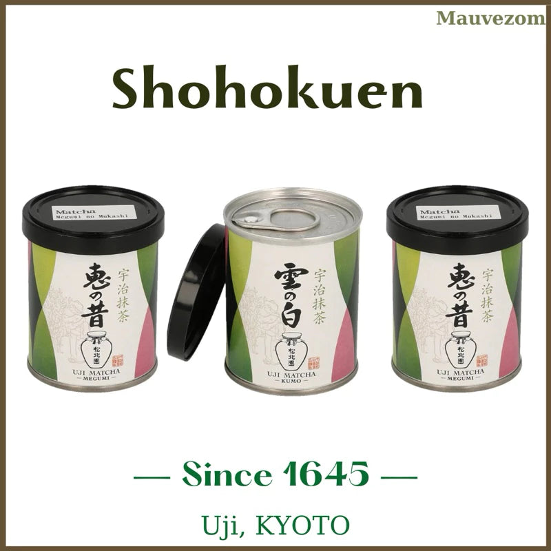 Ba hộp bột Matcha Shohukuen cùng size