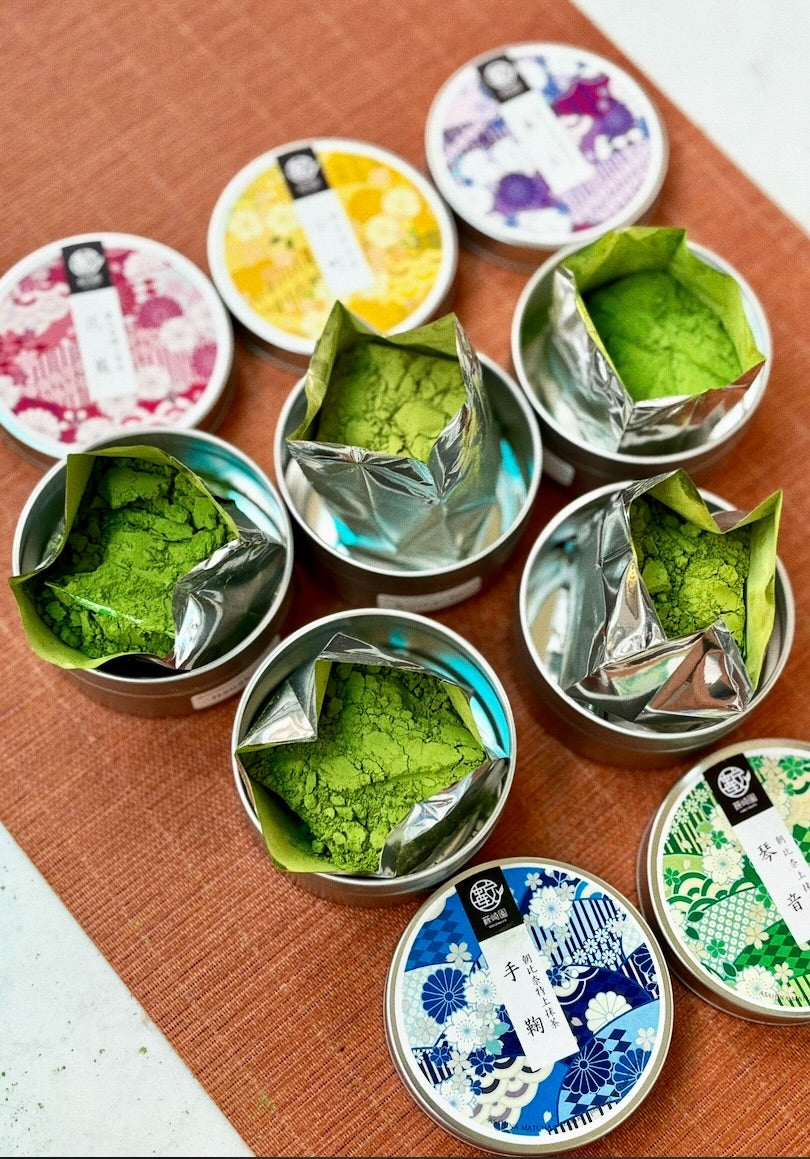 Cận cảnh bột Matcha nguyên chất Yabuyaki