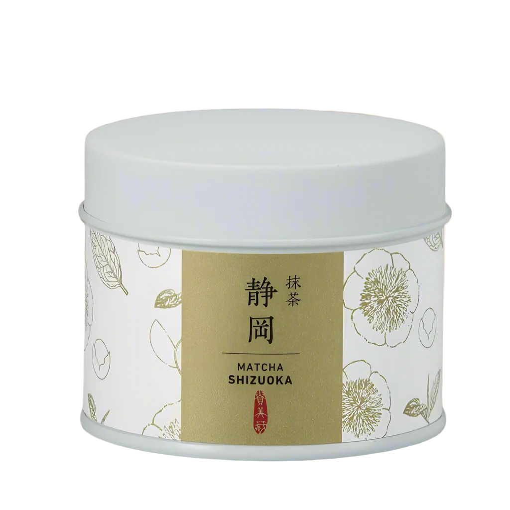 Hộp bột Matcha cao cấp Kimimura màu trắng