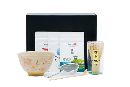 Matcha Starter Set - Bát hoa anh đào