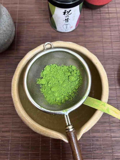 Pha bột Matcha Shohukuen dễ dàng