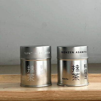 2 Hộp bột Matcha nguyên chất Honzen Asamiya